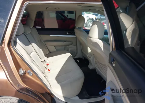 2012 Subaru Outback 2.5I Premium from USA, damaged, VIN 4S4BRBGC5C3238628